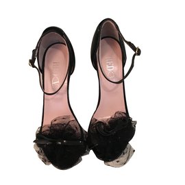 Red Valentino Escarpins Noir