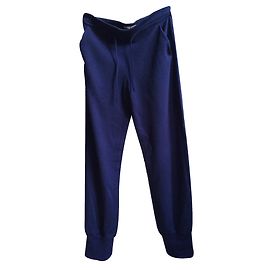 Calças Sonia Rykiel Roxas de Algodão Roxo