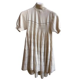 Maglione Maje Beige in Cotone S Beige