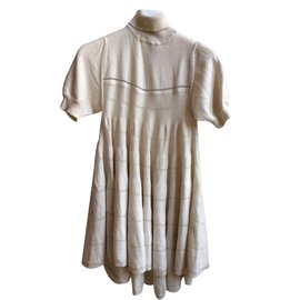 Maje Strickpullover Beige Baumwolle S Beige