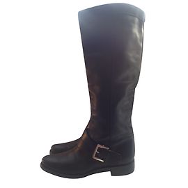 Sergio Rossi Bottes cavalières Noir