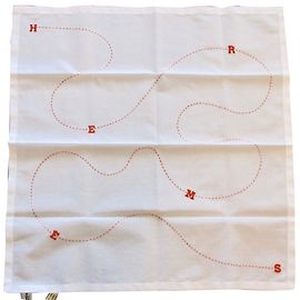 Hermès Seidentuch Orange