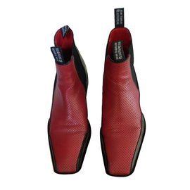Autre Marque-'Jean Baptiste Rautureau' Boots-Red