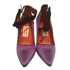 Lanvin Escarpins Violet
