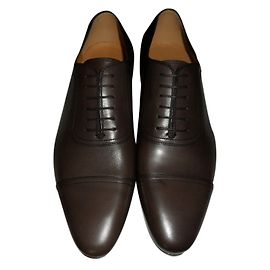 Gucci Schnürschuhe Schokolade
