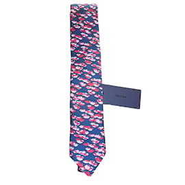 Prada Corbata estampada besitos Multicolor