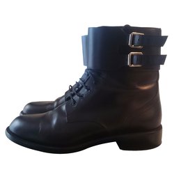 Saint Laurent-Ankle Boots-Black