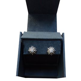 David Yurman Brincos Prata