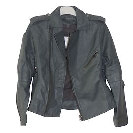 Zadig & Voltaire Biker jacket Grey