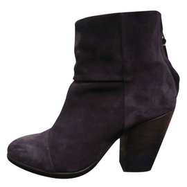 Rag & Bone Bottines Bleu