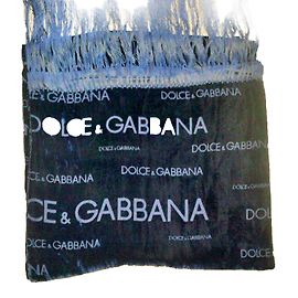 Dolce & Gabbana Schal Schwarz