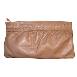 Clutch de couro rosa Gerard Darel Rosa