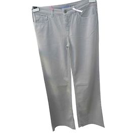 See by Chloé Grey Flared Cotton Pants Grey