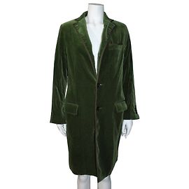 Etro Casaco de veludo Verde
