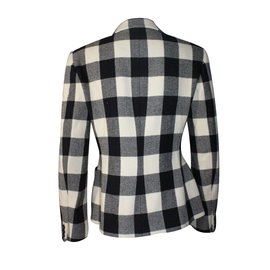 Ralph Lauren-Wool/cashmere jacket-Black,Cream