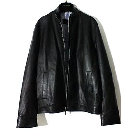 Smalto Lederjacke Schwarz