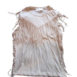 Fringed top IRO XS Cream