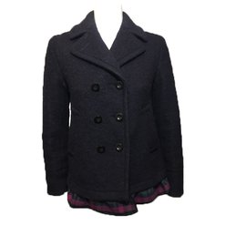 Marc by Marc Jacobs Wollmantel / Jacke Schwarz