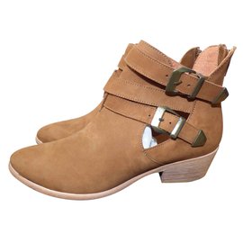 Ba&Sh Aprilia boots Brown