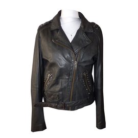 Ikks Biker jacket Black