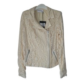 American Retro Lace Jacket Eggshell Size 38 Eggshell