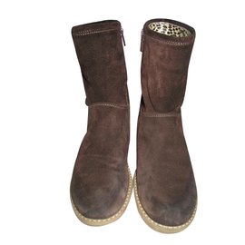 Roberto Cavalli-Boots-Brown