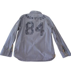 Scotch Shrunk-Cotton shirt-Blue