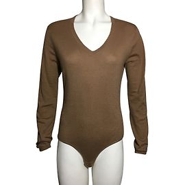 Eric Bompard Body en cachemire Taupe