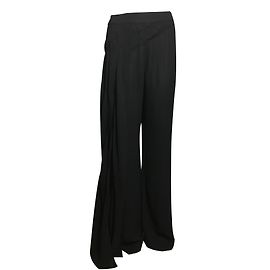 Chanel pantaloni di seta Nero