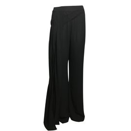 Chanel Seidenhose Schwarz