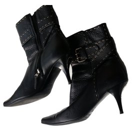 Fendi-Ankle Boots-Black