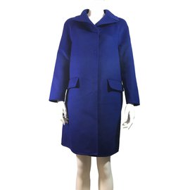 Prada-Manteau-Bleu