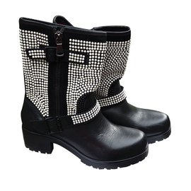 Autre Marque-'Mauro Volponi' Boots-Black
