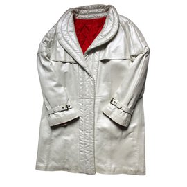 Jan Stephane-Trench coat-White