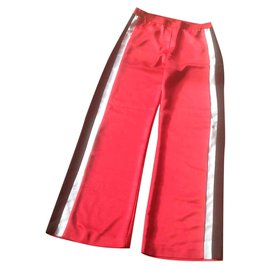 Pinko-Trousers-Red
