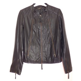 One step-Chaqueta de motorista-Negro