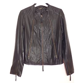 One step Biker-Jacke Schwarz