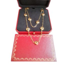 Cartier Collier Doré