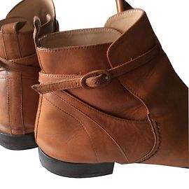 Repetto Botas de tornozelo Caramelo