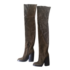 Haider Ackermann Botas Caqui
