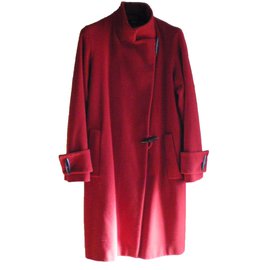Zapa-Coats, Outerwear-Red