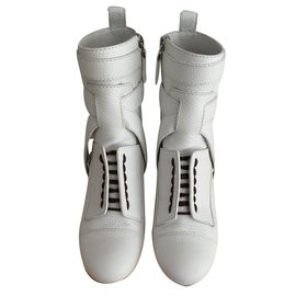 Fendi-Ankle Boots-White