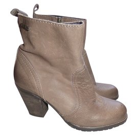 Ikks-Ankle Boots-Brown