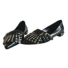 Zara-Zapatos con tachuelas-Negro