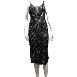 Dolce & Gabbana-Vestido de noite-Preto