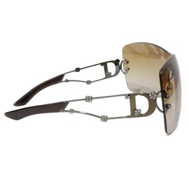 Christian Dior-Sunglasses-Light brown