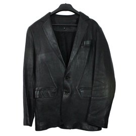 Jitrois Lederjacke Schwarz