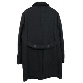 Dolce & Gabbana-Coat-Black
