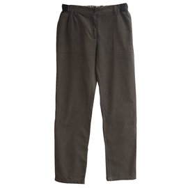Bonpoint-girl trousers-Khaki