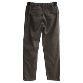Bonpoint-girl trousers-Khaki